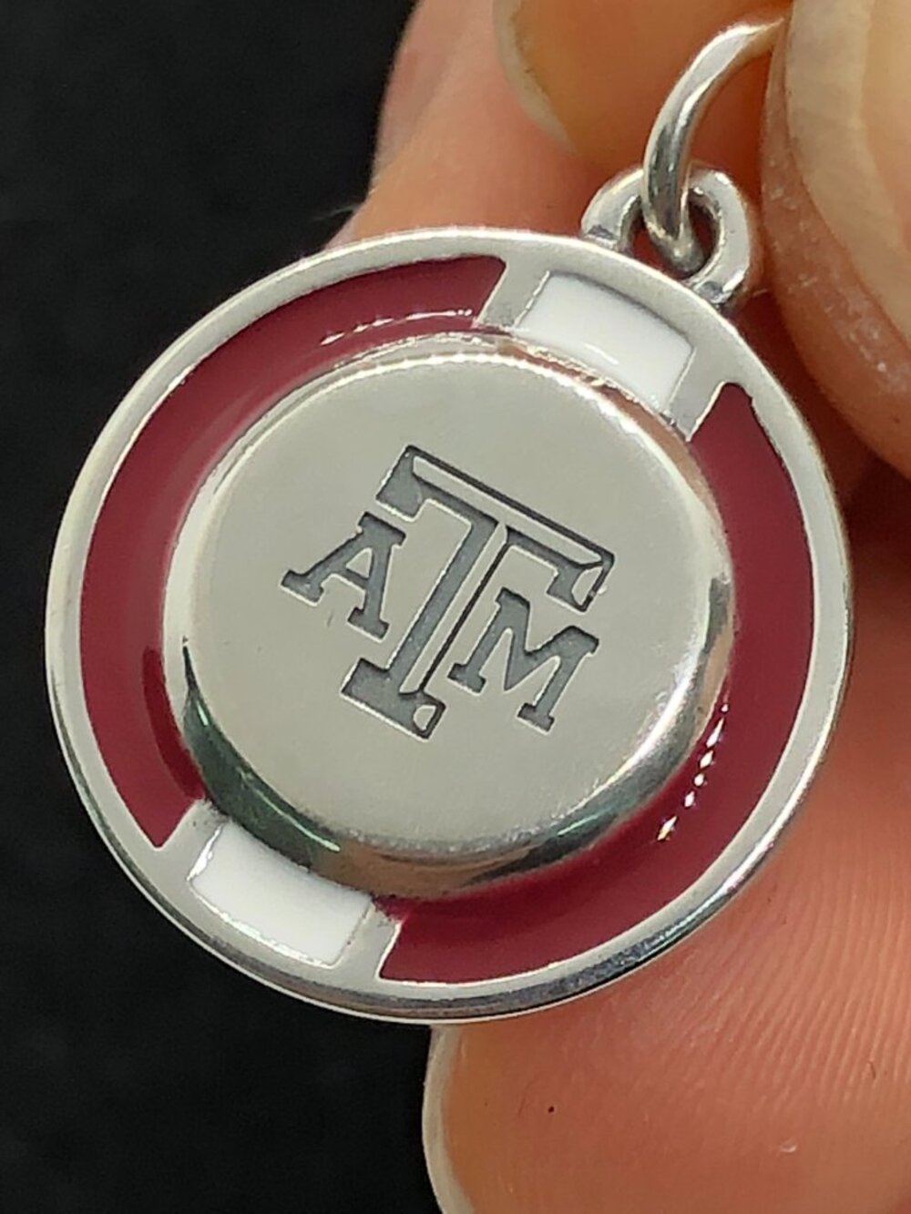 👍👍James Avery Enamel Texas A&M University School Spirit Charm